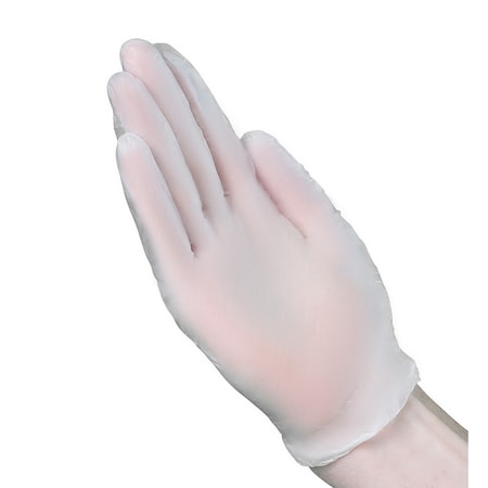 Vguard Industrial Glove, Vinyl, Clear, X-Large, 1000 PK A22A14